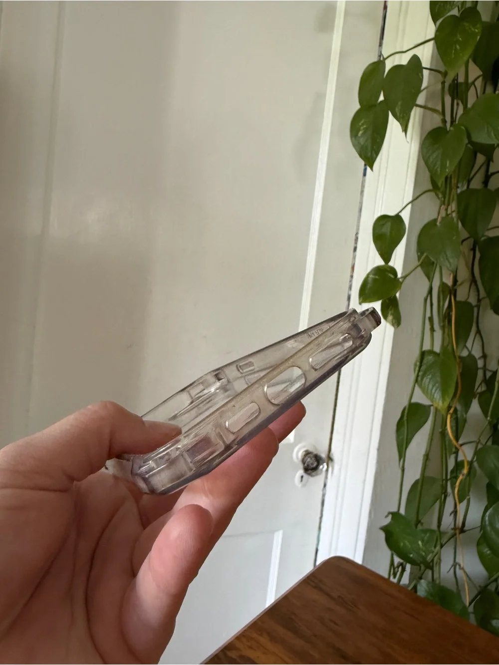 Clear Heavy Duty Phone Case 6.5” x 3” with Reinforced Corners